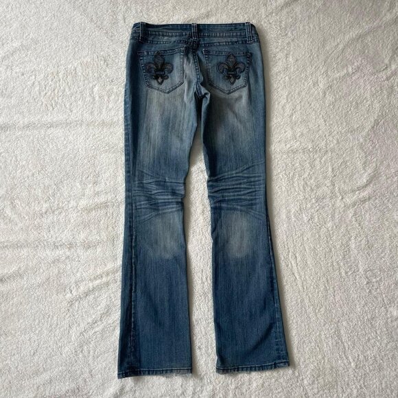 Y2K Embellished Pocket Jeans - Picture 3 of 8